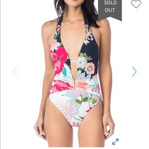 Tina Turk | Royal Botanical One-Piece Swimsuit